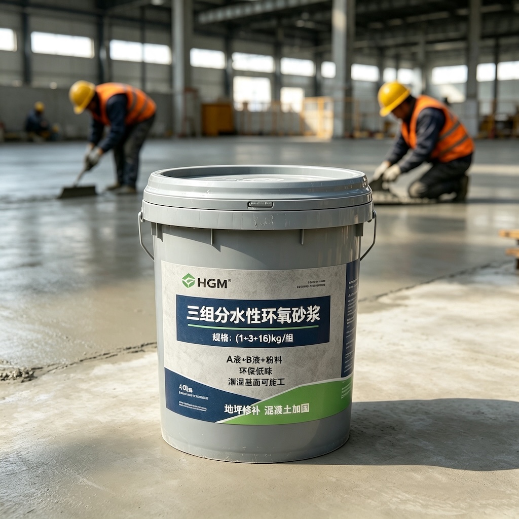 渝水三组份水性环氧砂浆